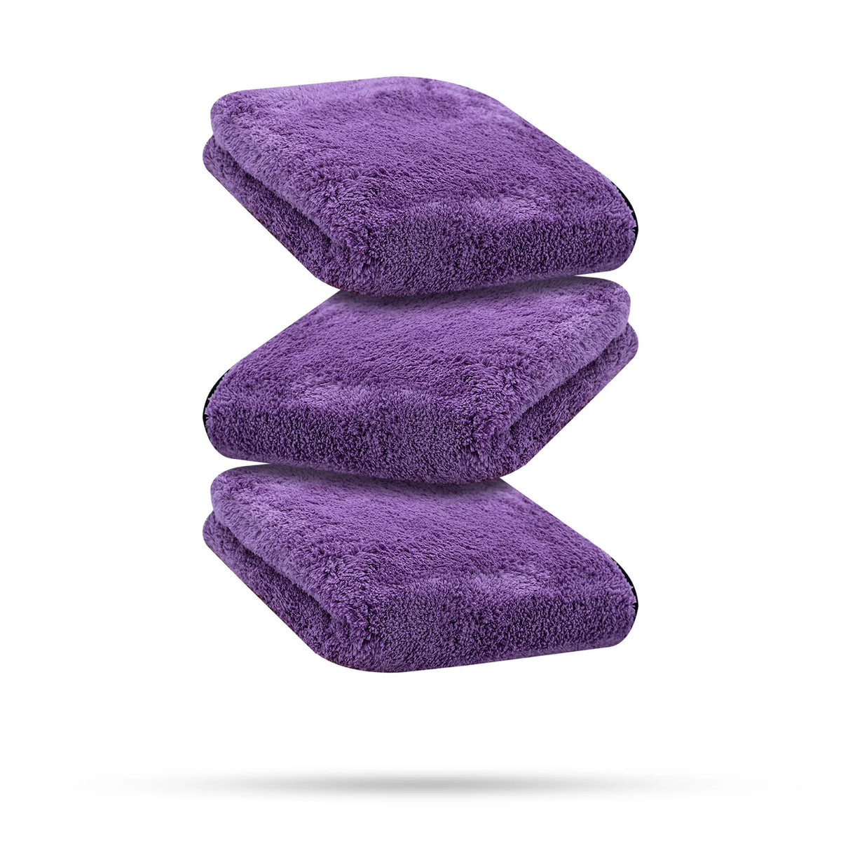 Pack 3 Microfibras PURPLE MONSTER – 1.800 GSM | 40×40 cm
